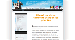 Desktop Screenshot of changer-votre-vie.com