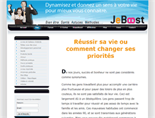 Tablet Screenshot of changer-votre-vie.com
